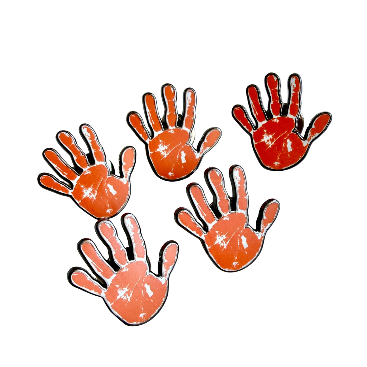 5 Orange The World Pins weißer Hintergrund | Credit: UN Women Deutschland