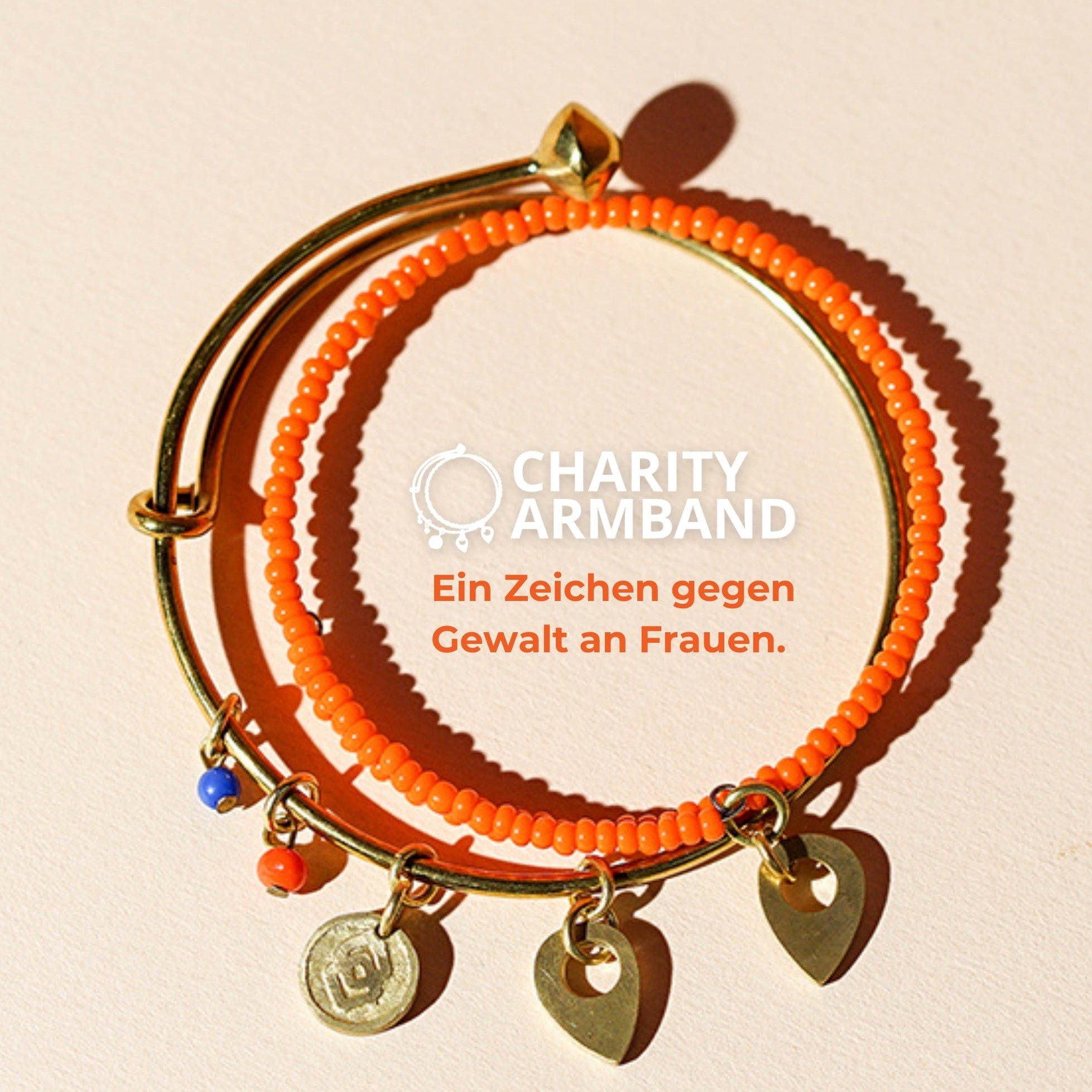 Charity Armband mit Text - Ein Zeichen gegen Gewalt an Frauen.  | Credit:  SOKO/ UN Women Deutschland
